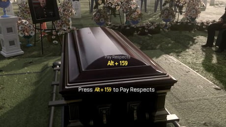 Press F to pay respects - 9GAG