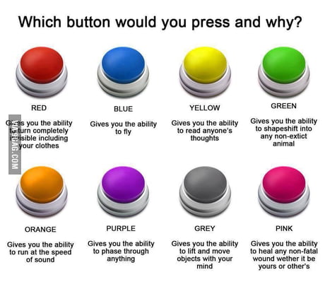 Would you press the button? - 9GAG