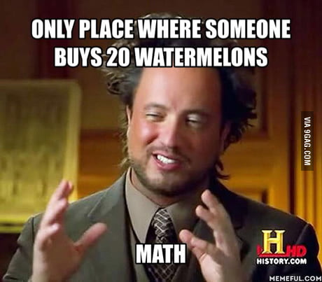 math aliens meme