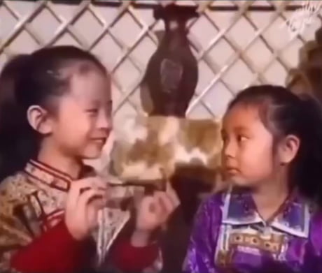 The little girl’s reaction to having her first truly nice meal with her new adoptive family