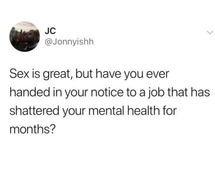 The sweet release of freedom