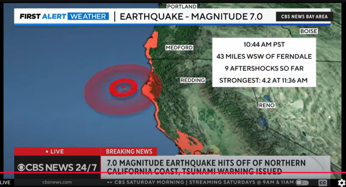 Tsunami news usa