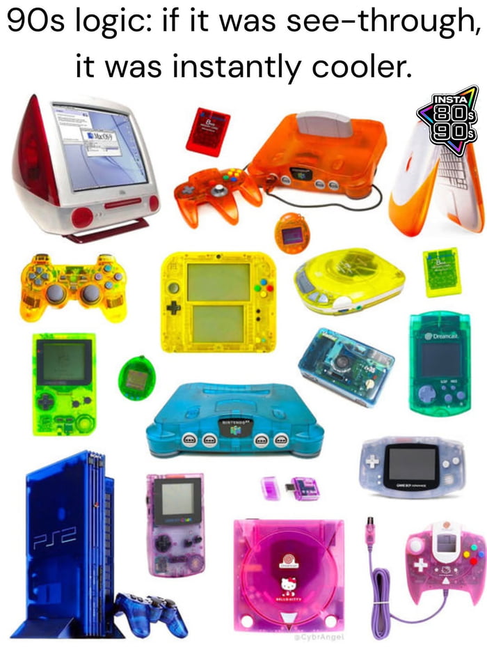 See-through was peak coolness in the 90s