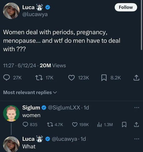 The perfect response does exist.