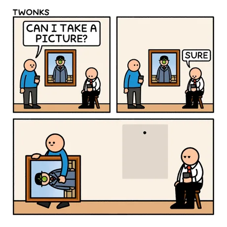 How the robbery was carried out (pun intended)