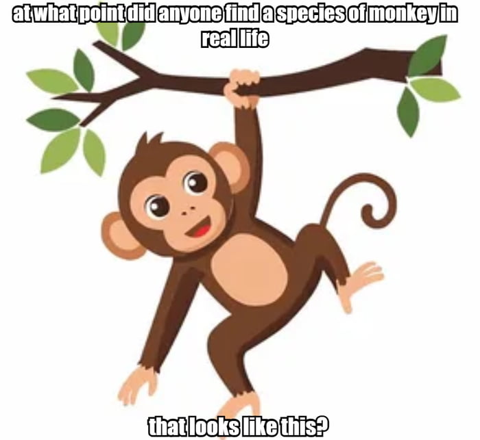 The generic monkey that everyone imagines in their head when they think ...