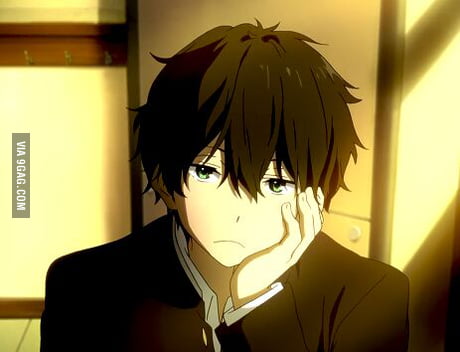 Day 13 anime character I am most similar to my friends who watch anime  either compare me to Houtaro or Hachiman  9GAG