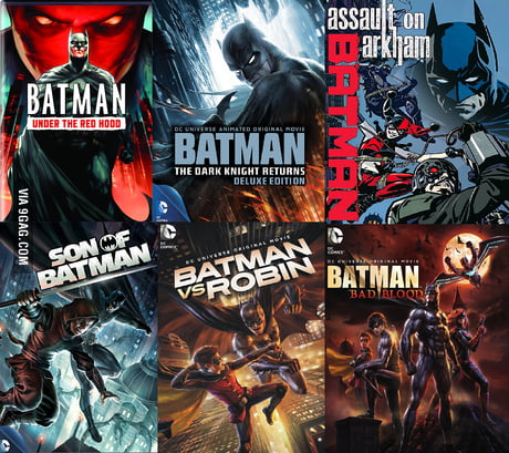 So I just saw these Batman movies, what other DC animated movies should I  watch next? - 9GAG