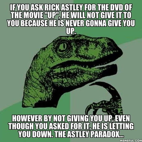 The Astley Paradox, Rickroll