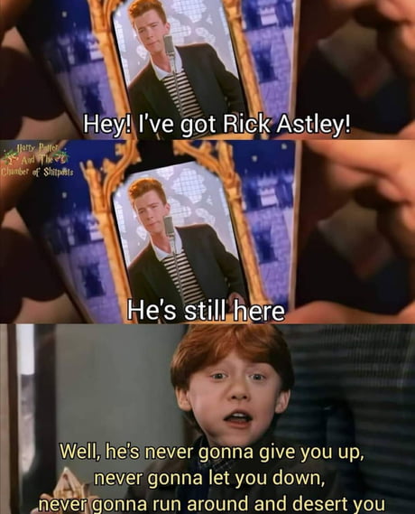 He's never gonna give it up. by EmperorLemon, TW - #rickastley #rickroll  #nevergonnagiveyouup # #memes #9gag