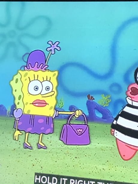One of SpongeBob's most iconic looks is now a really good meme | Mashable