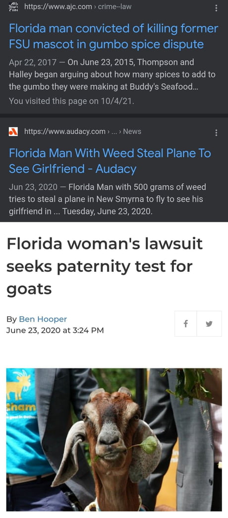 Florida man lets have fun