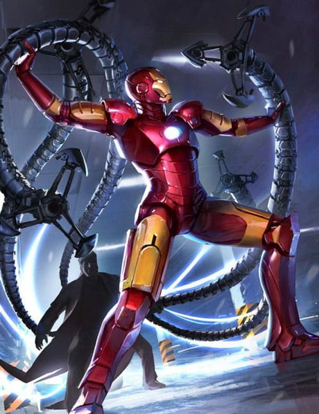 Tony Starks Aka Iron Man Has Created Many Things In The Mcu From Jarvis Ultron And Vision But Did You Know He Was Also The Creator Of Dr Octopus Tentacles 9gag