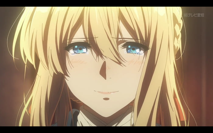 Watching the last episode of Violet Evergarden be like