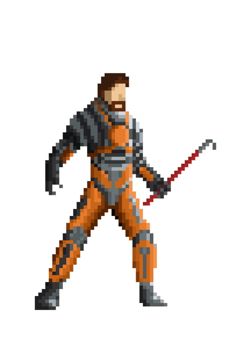 half life pixel art half life pixel art