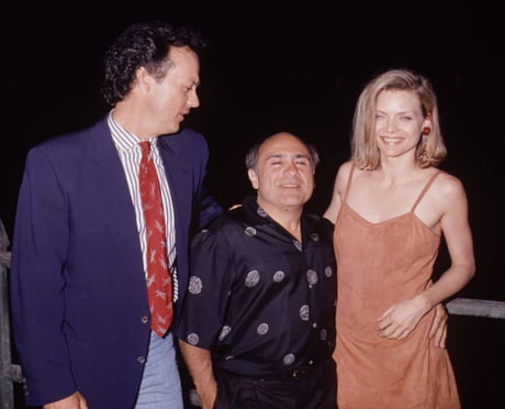 Michael Keaton, Danny Devito, and Michelle Pfeiffer at the premiere for Batman  Returns, 1992. - 9GAG