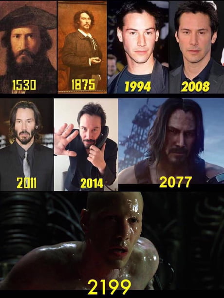 Keanu after Faceapp - 9GAG