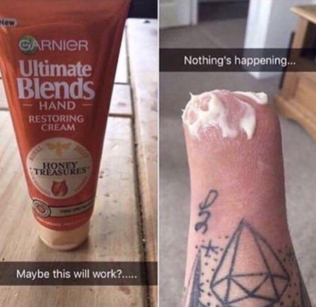 When products doesn&acute;t work like advertised