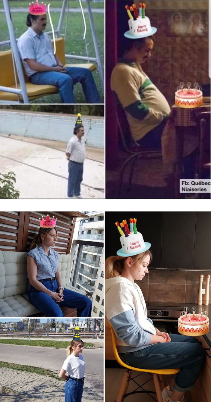 So I've recreated "birthday in quarantine" meme