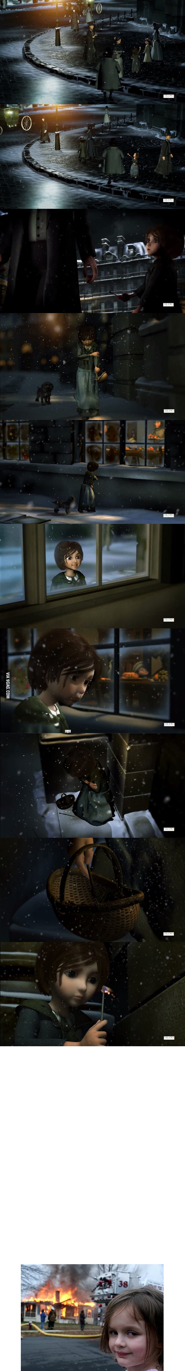 The Little Match Girl Alternate Ending 9GAG