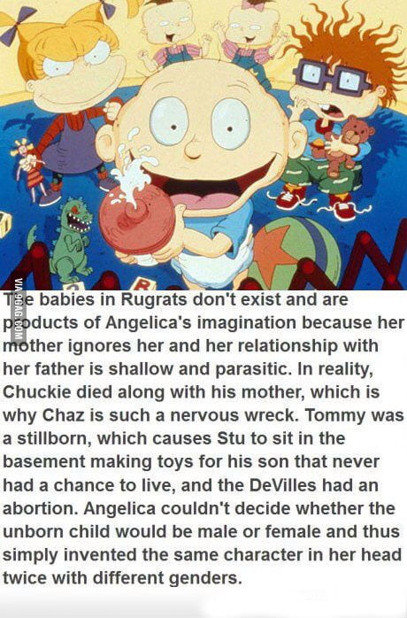 Creepy Rugrats theory - 9GAG