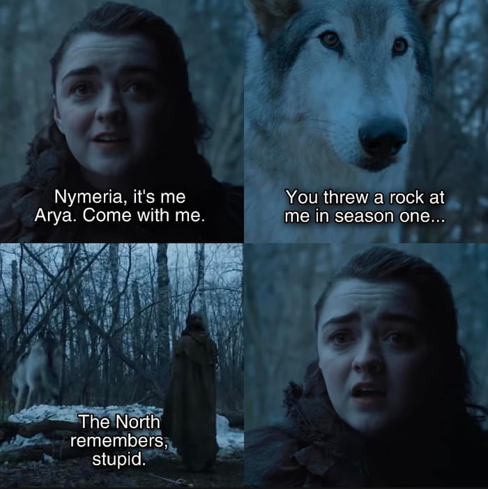 The girl have no wolf