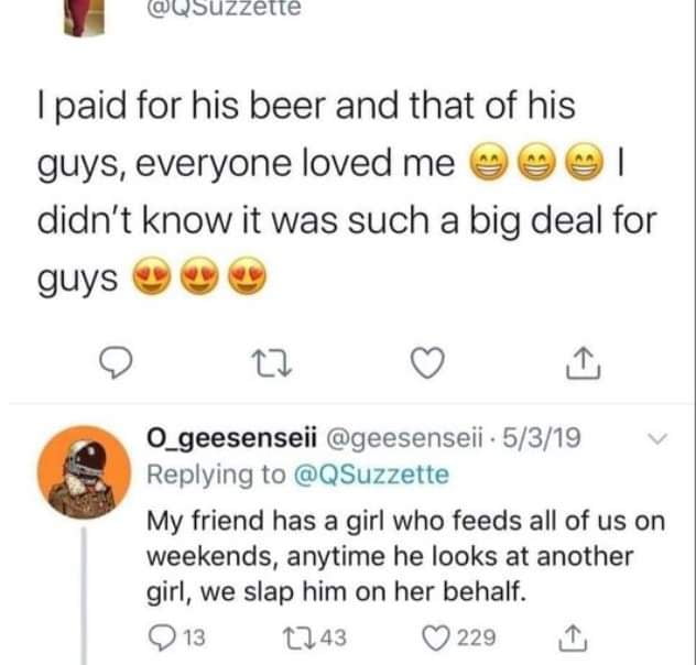 Men are simple