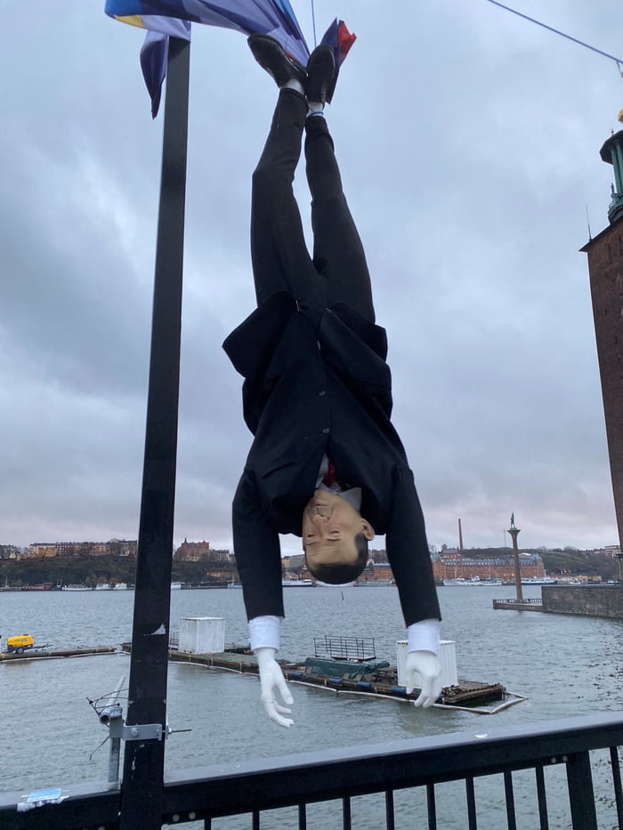 Erdogan-puppet hanged in Sweden, Turks are in outrage but swedes are lowkey satisfied.