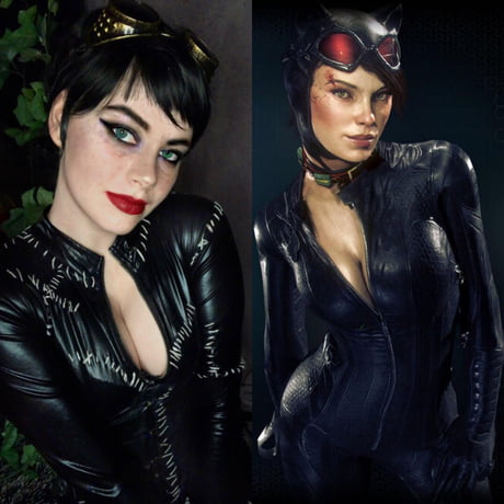 Catwoman Cosplay Arkham X Batman Returns Hybrid 9gag