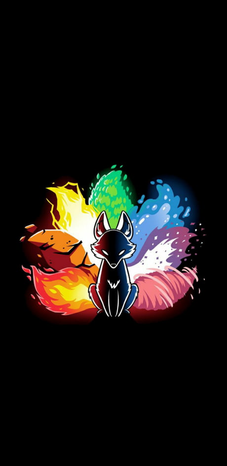 Elemental Kitsune 1440x2960 9gag