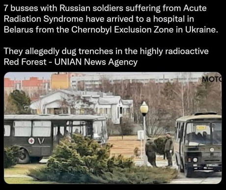 Chernobyl glowing report