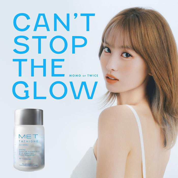 Photo : Met_tathione Instagram update - Momo “No one can resist the MET glow ”
