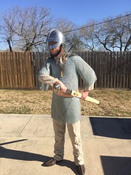 Norwegian Viking Circa 793 AD. The 