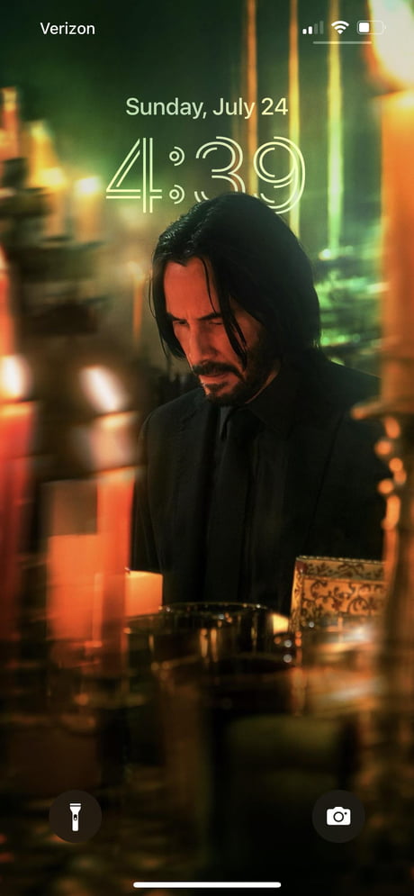 John wick 4 wallpaper (works well with depth effect in iOS 16 - 9GAG