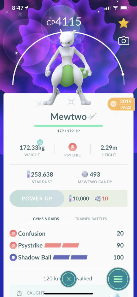 1ST ENCOUNTER SHINY MEWTWO! BEST SHINY REACTION! 