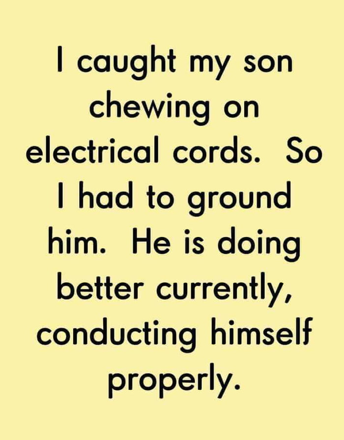 It was a shocking experience for him. He didn't know watt was happening.