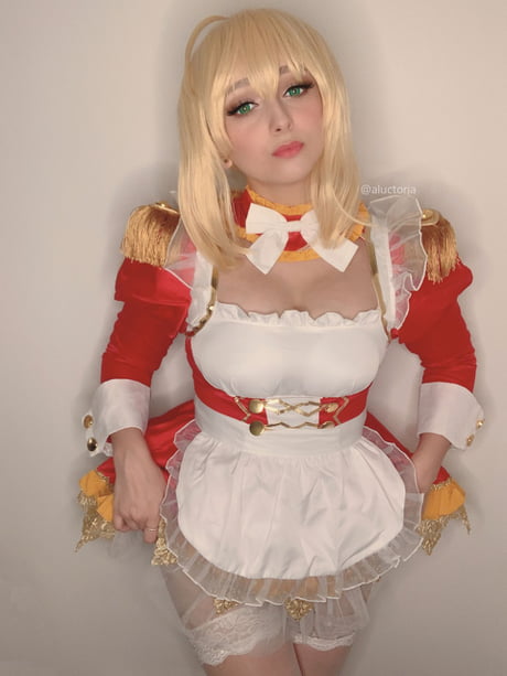 Maid Nero cosplay by Aluctoria 9GAG