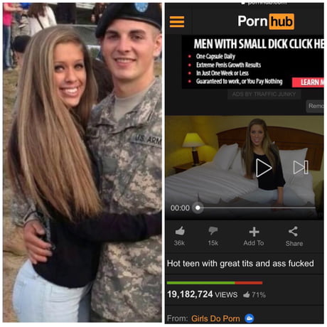Girls do porn military