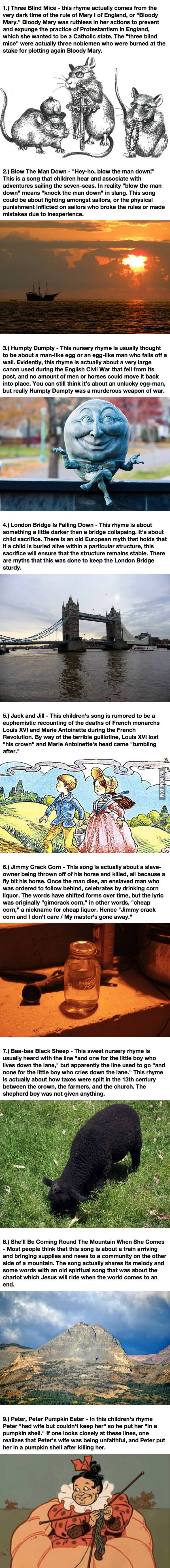 The Origins Behind These 9 Children S Songs Are Seriously Messed Up 9gag