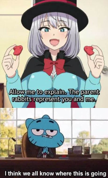 This anime is getting wild (magical sempai) - 9GAG