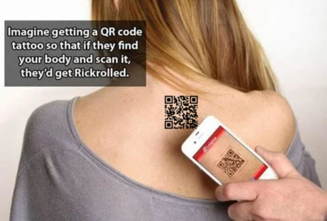 Animated QR Code Rickroll - 9GAG