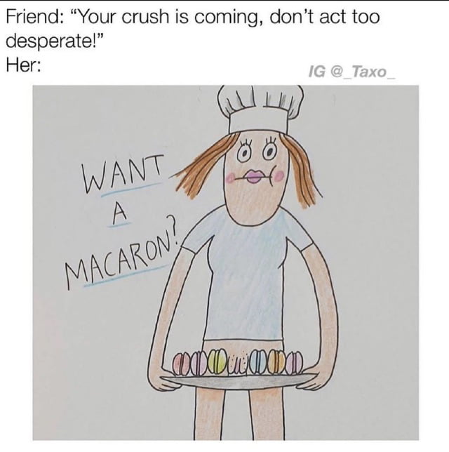 Want a Macaron? - 9GAG