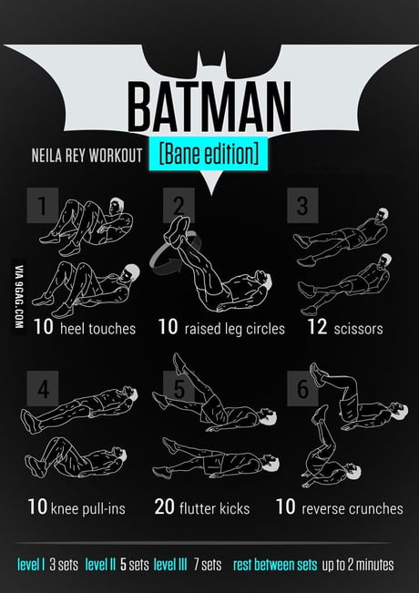 Batman Workout (bane edition) - 9GAG