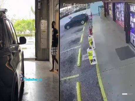 Man accused of randomly beating a gas station clerk to death with a hammer after smashing her car windshi