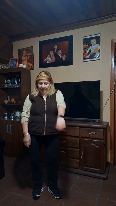Can you dance better than this mom?