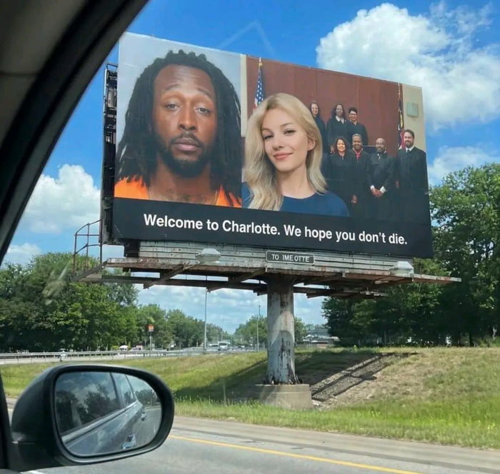 Charlotte really said 'good luck out there'