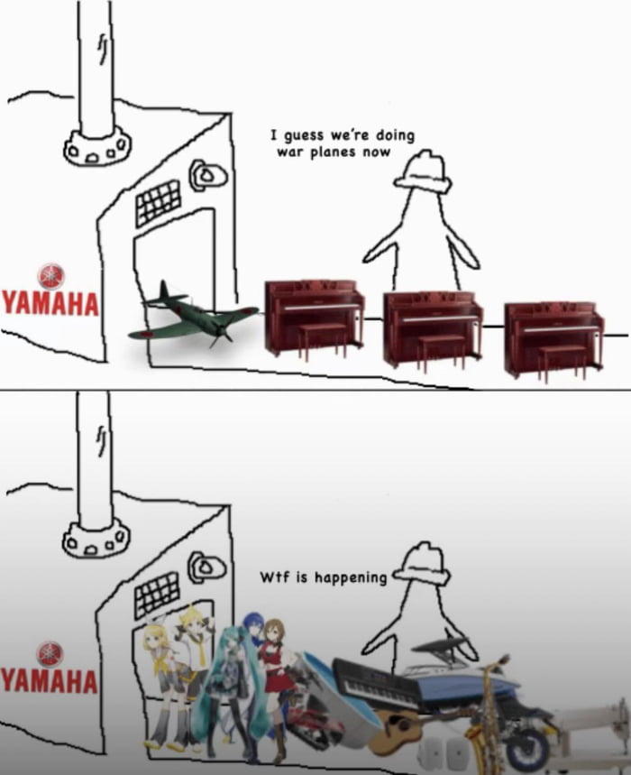 Yamaha's product line is a wild ride