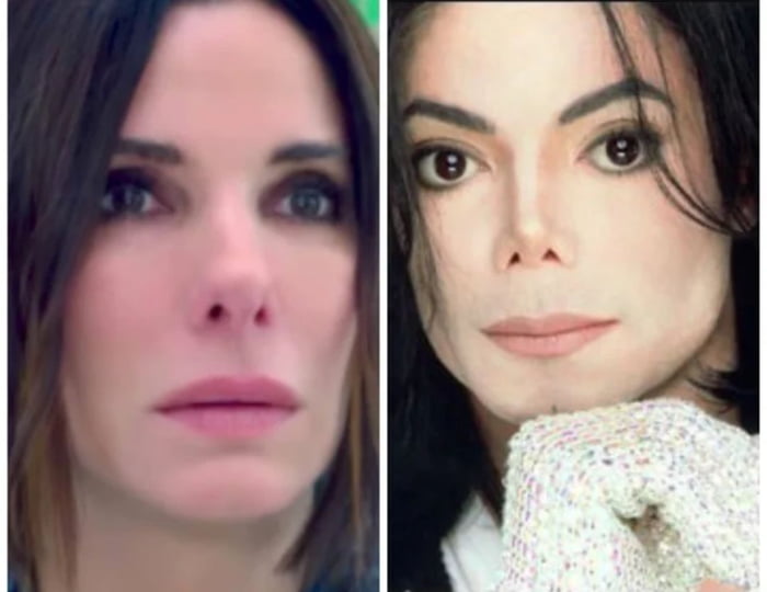 Sandra Bullock looks like Michael Jackson and now I can't unsee it.