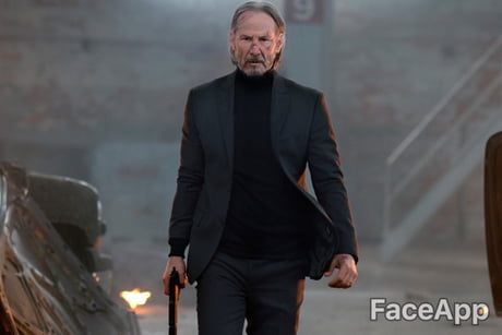 Keanu after Faceapp - 9GAG