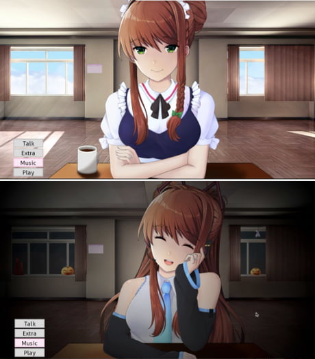 Sakuya Izayoi & Hatsune Miku Cosplays By Monika [Game is Monika